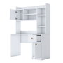 Hanah Home Escritorio y Estantería de Estudio HA128 - 3977 Blanco